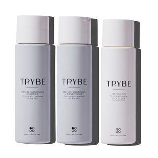 TRYBE Texture Bundle (Texture Shampoo, Conditioner, Gel)