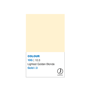 J Beverly Hills Cream Colour 10G Lightest Golden Blonde (10.3) 3.4oz