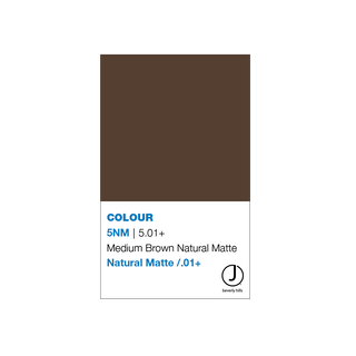 J Beverly Hills Cream Colour Natural Matte Finish Colour 5NM Light Brown (5.01+) 3.4oz