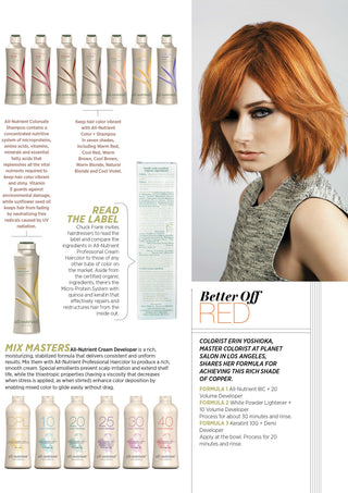 Going Green with All-Nutrient: from American Salon insert