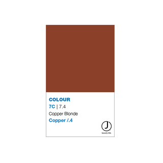 J Beverly Hills Cream Colour 7C Copper Blonde (7.4) 3.4oz