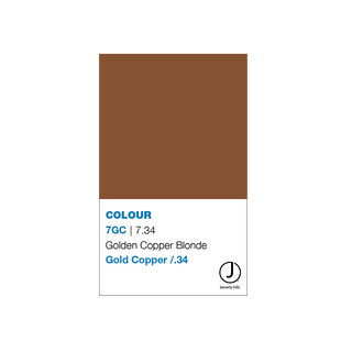 J Beverly Hills Cream Colour 7GC Golden Copper Blonde (7.34) 3.4oz