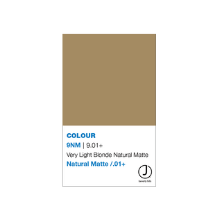 J Beverly Hills Cream Colour Natural Matte Finish Colour 9NM Very Light Blonde (9.01+) 3.4oz