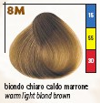 Tocco Magico Color Ton 8M  Warm Light Blond Brown