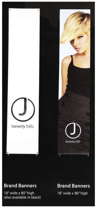 J Beverly Hills Large Banner