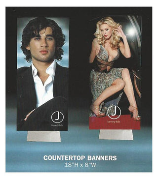 J Beverly Hills Small Banner with stand